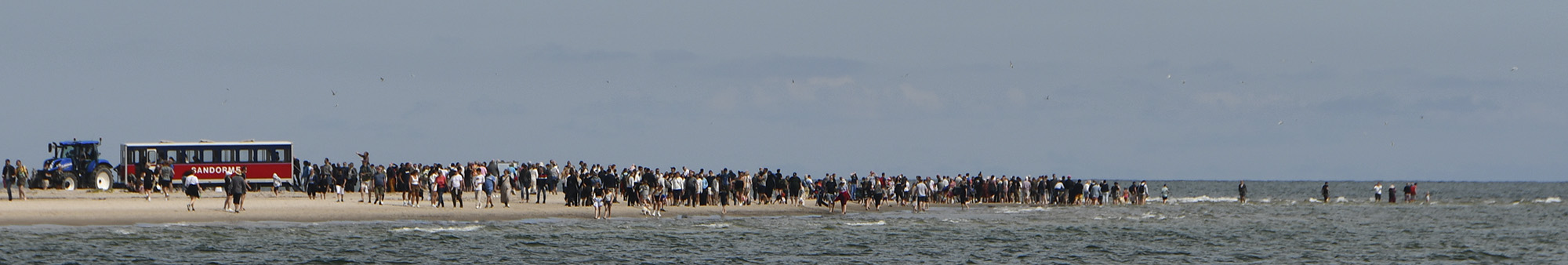 Turister på Skagens gren