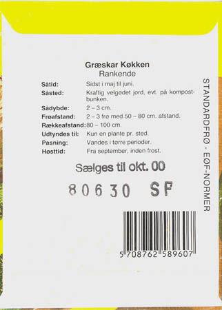 Grskar, Kkken, Cucurbita